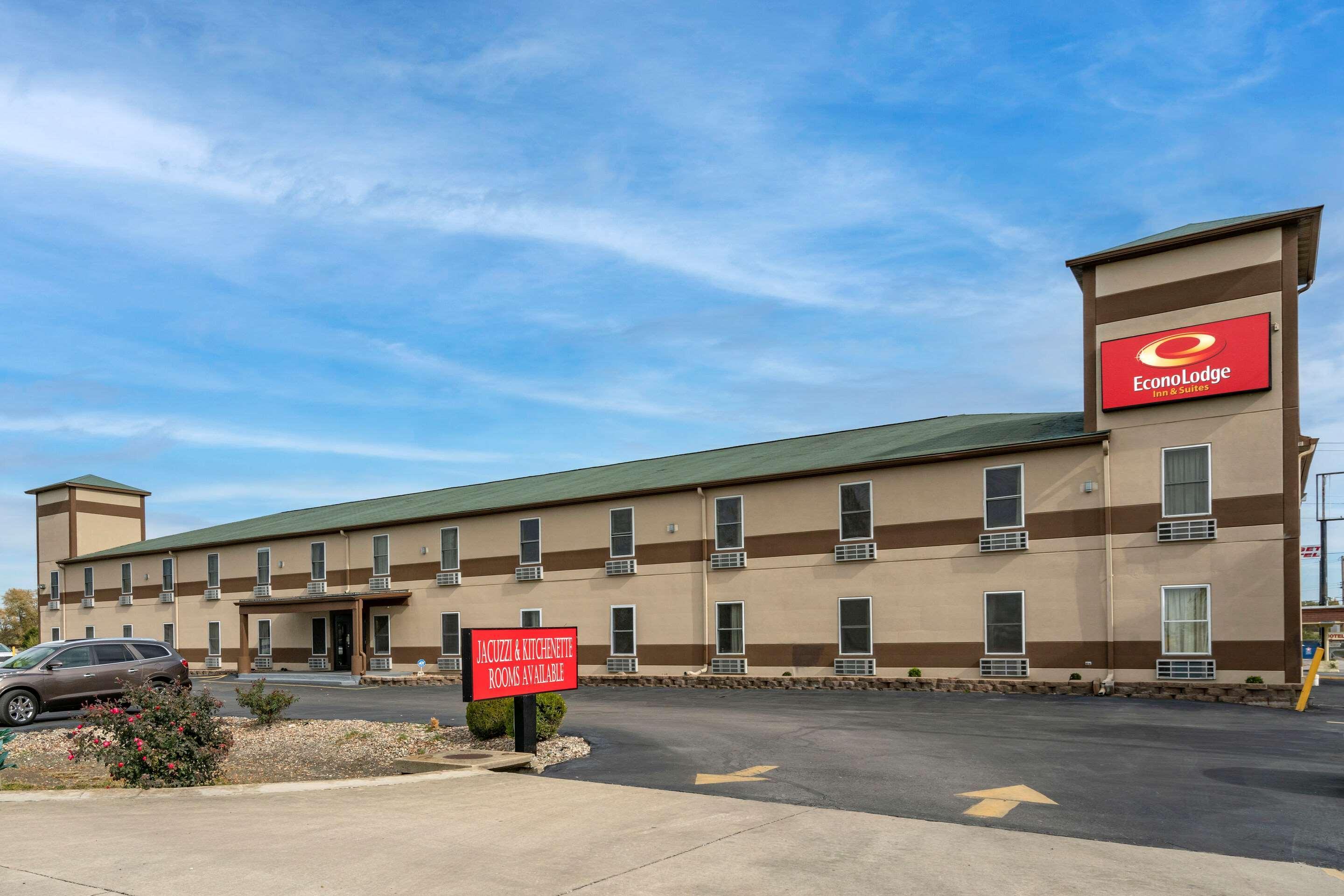 Econo Lodge Inn & Suites Granite City Exterior foto